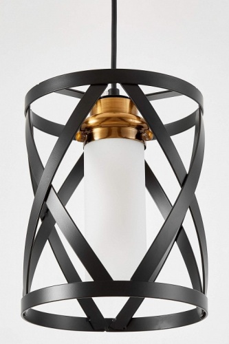 Подвесной светильник LUMINA DECO ASTILA LDP 1242-1 BK+MD в Нижнем Новгороде фото 5