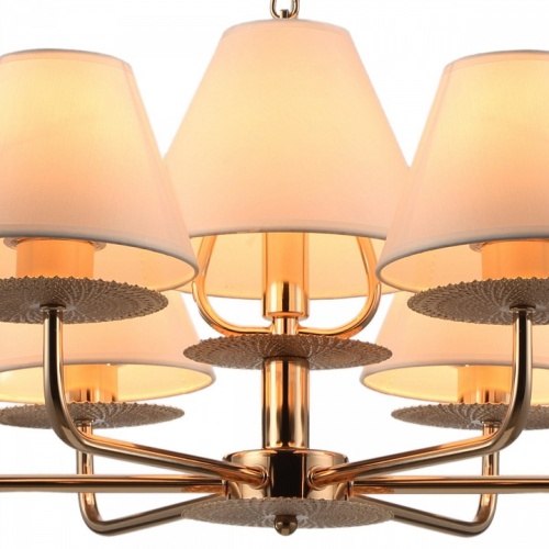 Подвесная люстра ILLUMICO  IL6197-6P-17 GD в Нижнем Новгороде фото 2