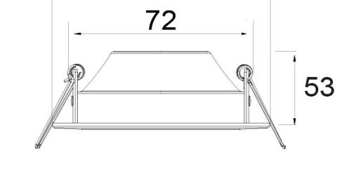 Встраиваемый светильник Maytoni Stockton DL015-6-L7W в Кольчугино фото 3