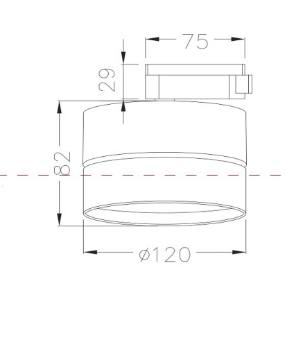 Накладной светильник Maytoni ONDA TR007-1-18W3K-B4K в Зеленогорске фото 3