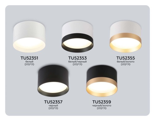 Накладной светильник Ambrella Light TU TU52351 в Нижнем Новгороде фото 4