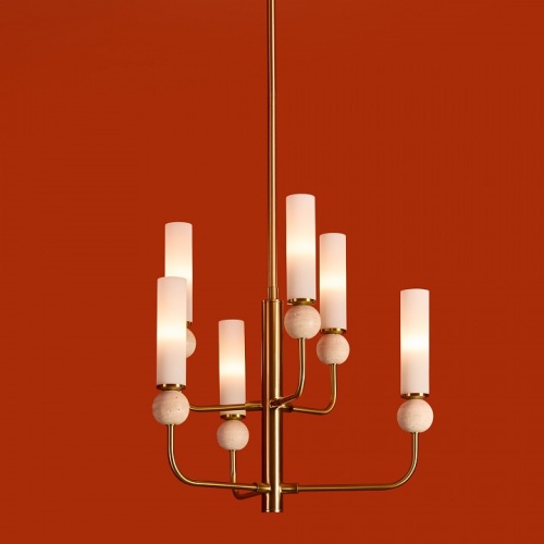 Люстра на штанге Freya Sunspot FR5482CL-06BS1 в Нижнем Новгороде фото 2