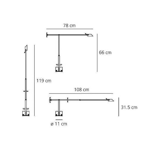 Настольная лампа офисная Artemide  A009210 в Нижнем Новгороде фото 9