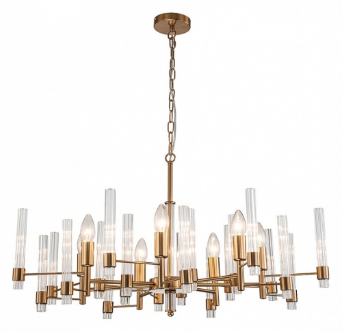 Подвесная люстра Indigo Favara 11040/7P Brass в Нижнем Новгороде фото 5