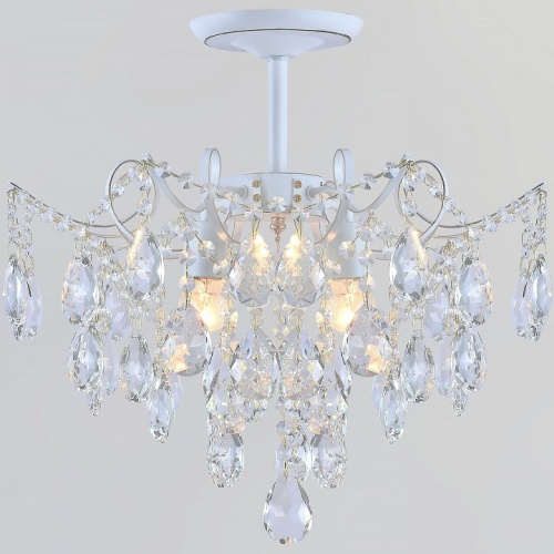 Люстра на штанге 04058-0.3-04 WH+GOLD PN в Нижнем Новгороде фото 3