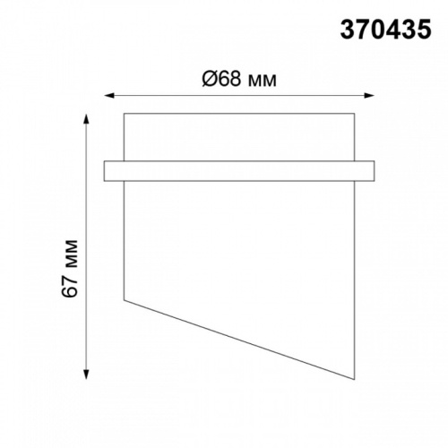 Встраиваемый светильник Novotech Butt 370435 в Нижнем Новгороде фото 2