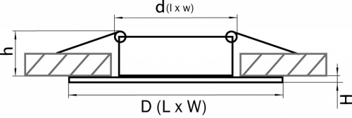 Встраиваемый светильник Lightstar Banale Weng 011008 в Нижнем Новгороде фото 2
