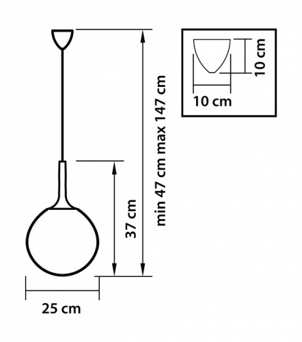 Подвесной светильник Lightstar Globo 813032 в Белово фото 2