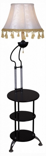 Стол журнальный с торшером 01757-0.6-01 BK в Нижнем Новгороде