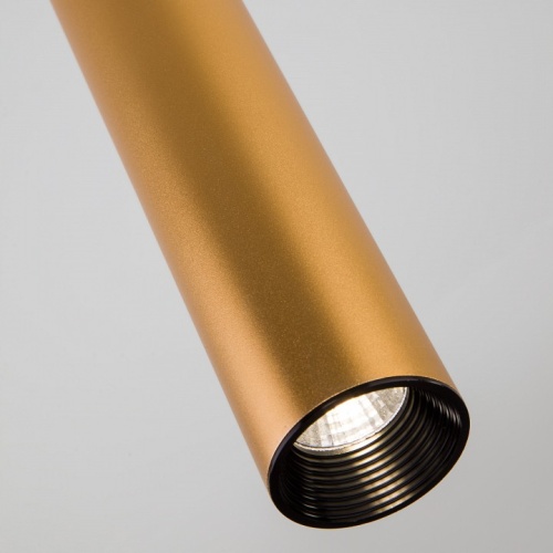 Подвесной светильник Eurosvet Single 50161/1 LED золото в Княгинино фото 2