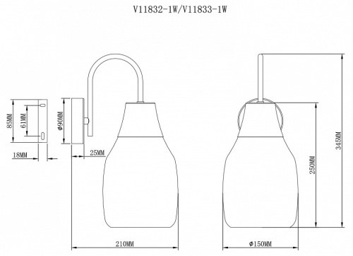 Бра Moderli Adalina V11832-1W в Нижнем Новгороде фото 2