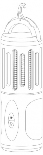Противомоскитная лампа Gauss Mosquito  7Вт K GMQ03 в Нижнем Новгороде фото 2