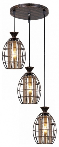 Подвесной светильник 03525-0.4-03 BK+GD в Нижнем Новгороде