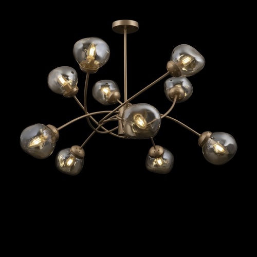 Люстра на штанге Freya  FR8017PL-10MG в Нижнем Новгороде фото 6