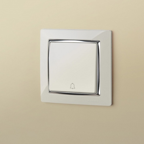 Кнопка звонка без рамки Werkel слоновая кость W1114503 в Нижнем Новгороде фото 2