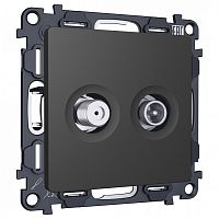 ТВ-розетка и SAT-розетка оконечная без рамки Ambrella Volt ALFA MA913310 в Нижнем Новгороде