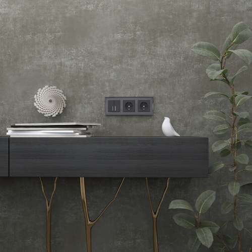 Рамка на 3 поста Werkel Diamant (черный) W0031208 в Нижнем Новгороде фото 2