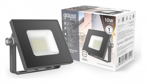 Настенно-потолочный прожектор Gauss BASIC 688100310 в Нижнем Новгороде фото 5