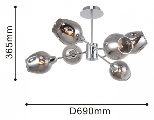 Люстра на штанге F-promo Tilda 2657-6U в Нижнем Новгороде фото 3