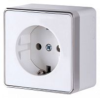 Розетка с заземлением Werkel Gallant (белая) W5071001 в Нижнем Новгороде
