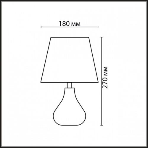 Настольная лампа декоративная Lumion NAINA 8183/1T в Нижнем Новгороде фото 3