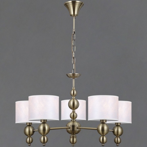 Подвесная люстра ILLUMICO IL0610 IL0610-5PSQ-25AB ELITE в Нижнем Новгороде