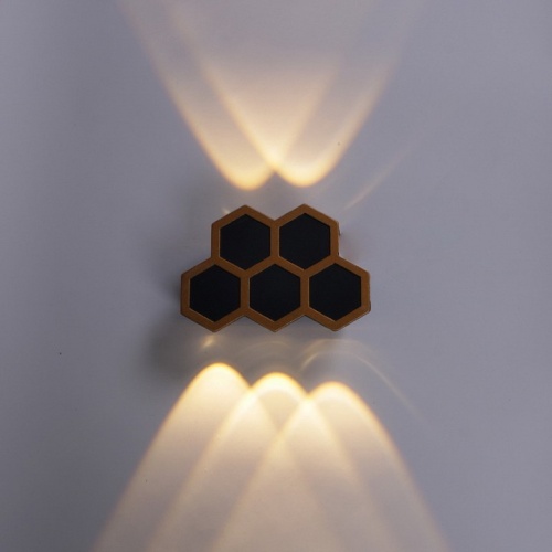 Накладной светильник 86222-9.2-005U LED5*1W BK+GD в Нижнем Новгороде фото 4