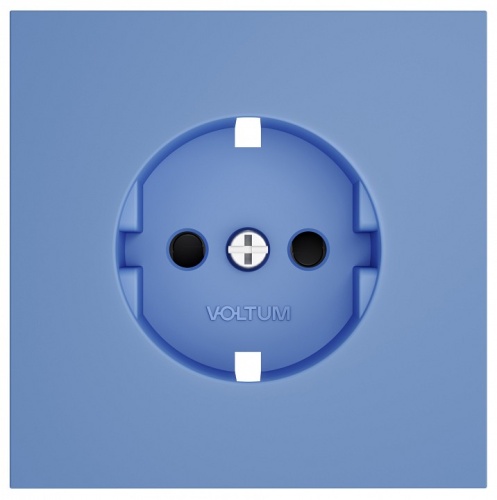 Накладка для розетки с заземлением и со шторками Voltum S70 VLS000715 в Нижнем Новгороде