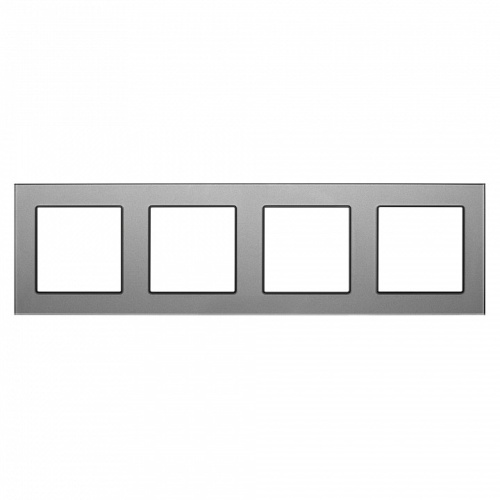 Рамка на 4 поста Arlight GLARE 043804 в Нижнем Новгороде фото 2