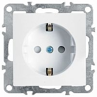 Розетка с заземлением и со шторкой, без рамки Stekker Эрна 39317 в Нижнем Новгороде