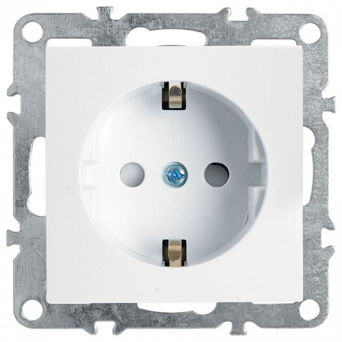 Розетка с заземлением и со шторкой, без рамки Stekker Эрна 39317 в Нижнем Новгороде