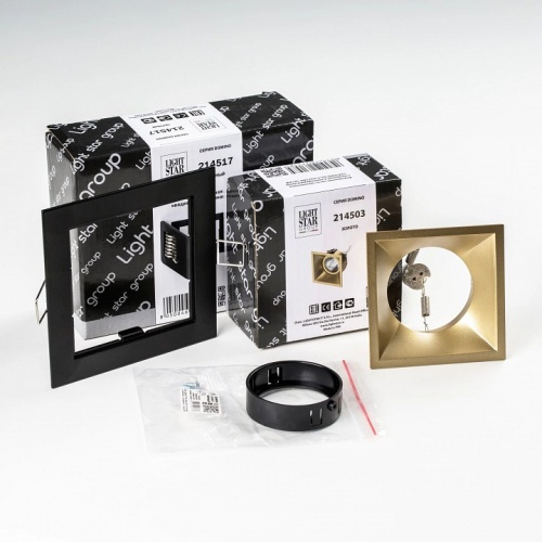 Встраиваемый светильник Lightstar Domino D51703BMOD в Нижнем Новгороде фото 3