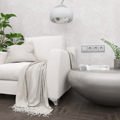 Рамка на 4 поста Werkel Aluminium (алюминий) W0041706 в Нижнем Новгороде фото 2