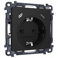 Розетка с заземлением и 2хUSB type C, без рамки Ambrella Volt ALFA MA810510 в Нижнем Новгороде