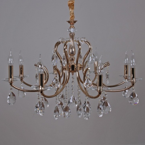 Подвесная люстра ILLUMICO  IL2326-8POR-39 GD в Нижнем Новгороде фото 5