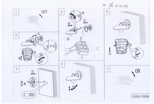 Светильник на штанге Eglo Aloria 93098 в Нижнем Новгороде фото 2