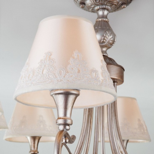 Люстра на штанге Eurosvet Incanto 60069/8 серебро в Нижнем Новгороде фото 2