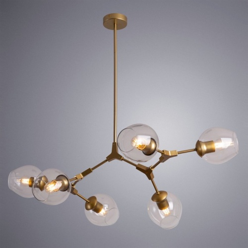 Подвесная люстра Arte Lamp Yuka A4103SP-6GO в Нижнем Новгороде фото 4