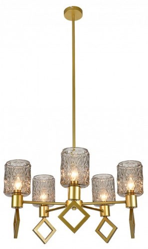 Люстра на штанге Indigo Preda 13025/5R Gold в Нижнем Новгороде фото 4