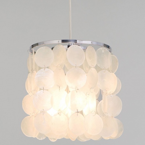 Подвесной светильник Eurosvet Sandra 60185/1 хром/перламутр в Нижнем Новгороде