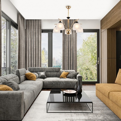 Подвесная люстра Escada Actinidia 2123/5P в Нижнем Новгороде фото 4