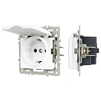 Розетка влагозащищенная с заземлением и со шторкой, без рамки с крышкой Arlight SCT 043745 в Нижнем Новгороде