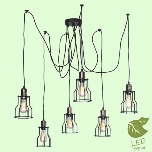 Подвесная люстра Lussole Shirley GRLSP-9310 в Нижнем Новгороде фото 8