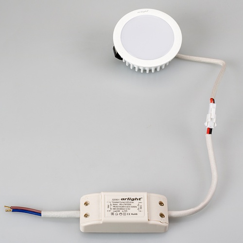 Светодиодный светильник LTM-R70WH-Frost 4.5W Day White 110deg (Arlight, IP40 Металл, 3 года) в Новой Ляле фото 8