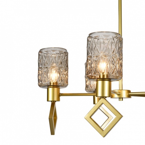 Люстра на штанге Indigo Preda 13025/5R Gold в Нижнем Новгороде фото 2