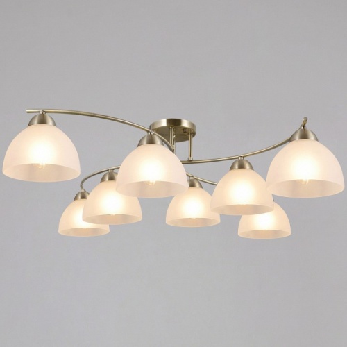 Люстра на штанге ILLUMICO  IL0909-8CSQ-26 AB ELITE в Нижнем Новгороде