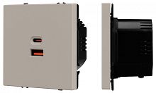 Розетка с заземлением и 2хUSB type A и C, без рамки Arlight SCT-NOBE 059446 в Нижнем Новгороде