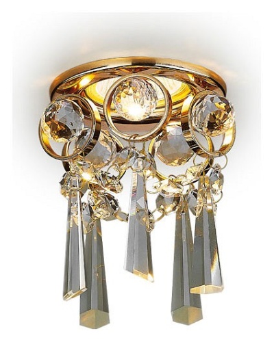 Встраиваемый светильник Ambrella Light Crystal K2222 K2222 CL/G в Нижнем Новгороде