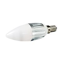 Светодиодная лампа E14 4W Candle -B35C Warm White (Arlight, СВЕЧА) в Качканаре