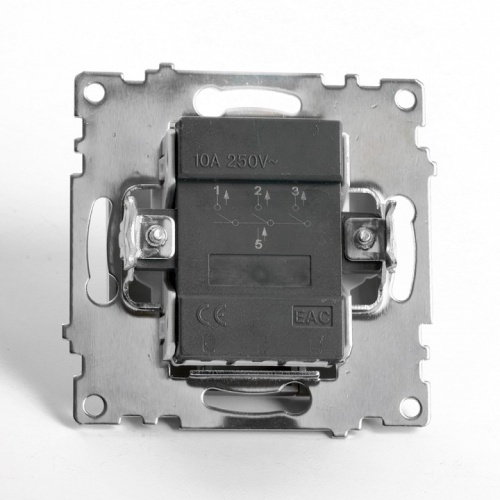 Выключатель трехклавишный без рамки Stekker Катрин 49174 в Нижнем Новгороде фото 5